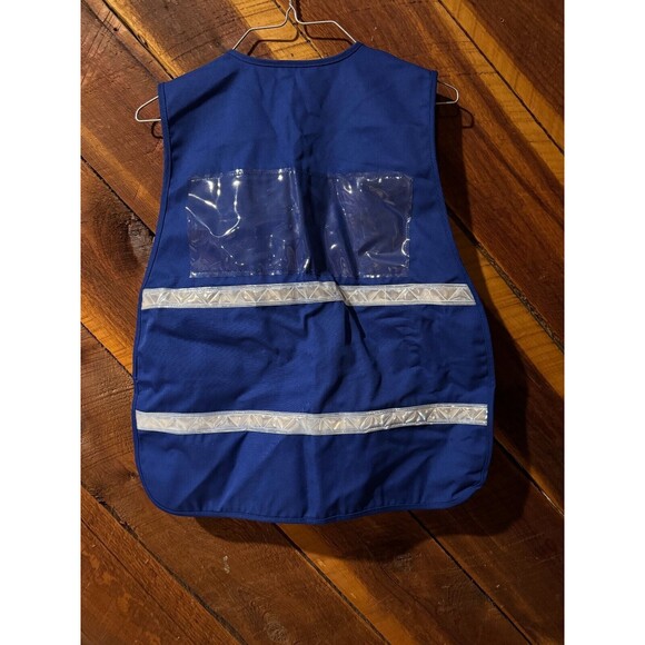 Universal Blue Safety Vest - Picture 2 of 4